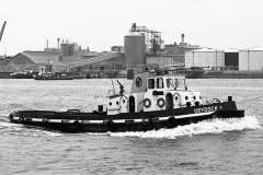 Sleepboot Drydock bouwnummer 784 1964, voor Wilton Fyenoord's eigen vloot